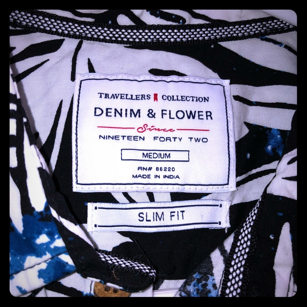 Denim & Flower shirt